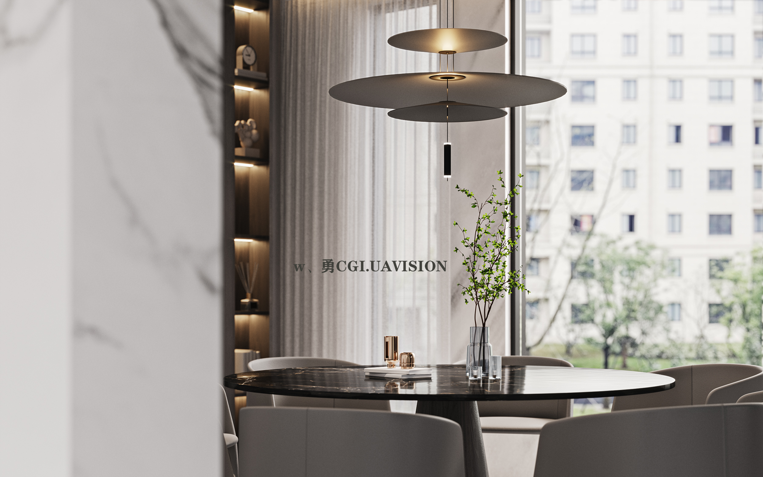 现代风格家居设计，CR 渲染器与 PSCC 的完美结合-9