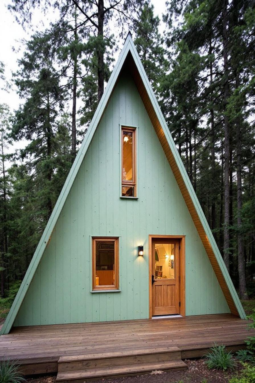 26座Aframe风格自然爱好者小屋丨BuildGreenNewHomes-60