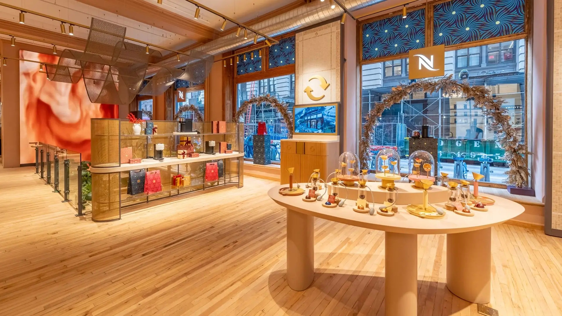 Nespresso NY Flatiron Interactive Videowall-8