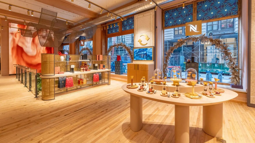 Nespresso NY Flatiron Interactive Videowall-8