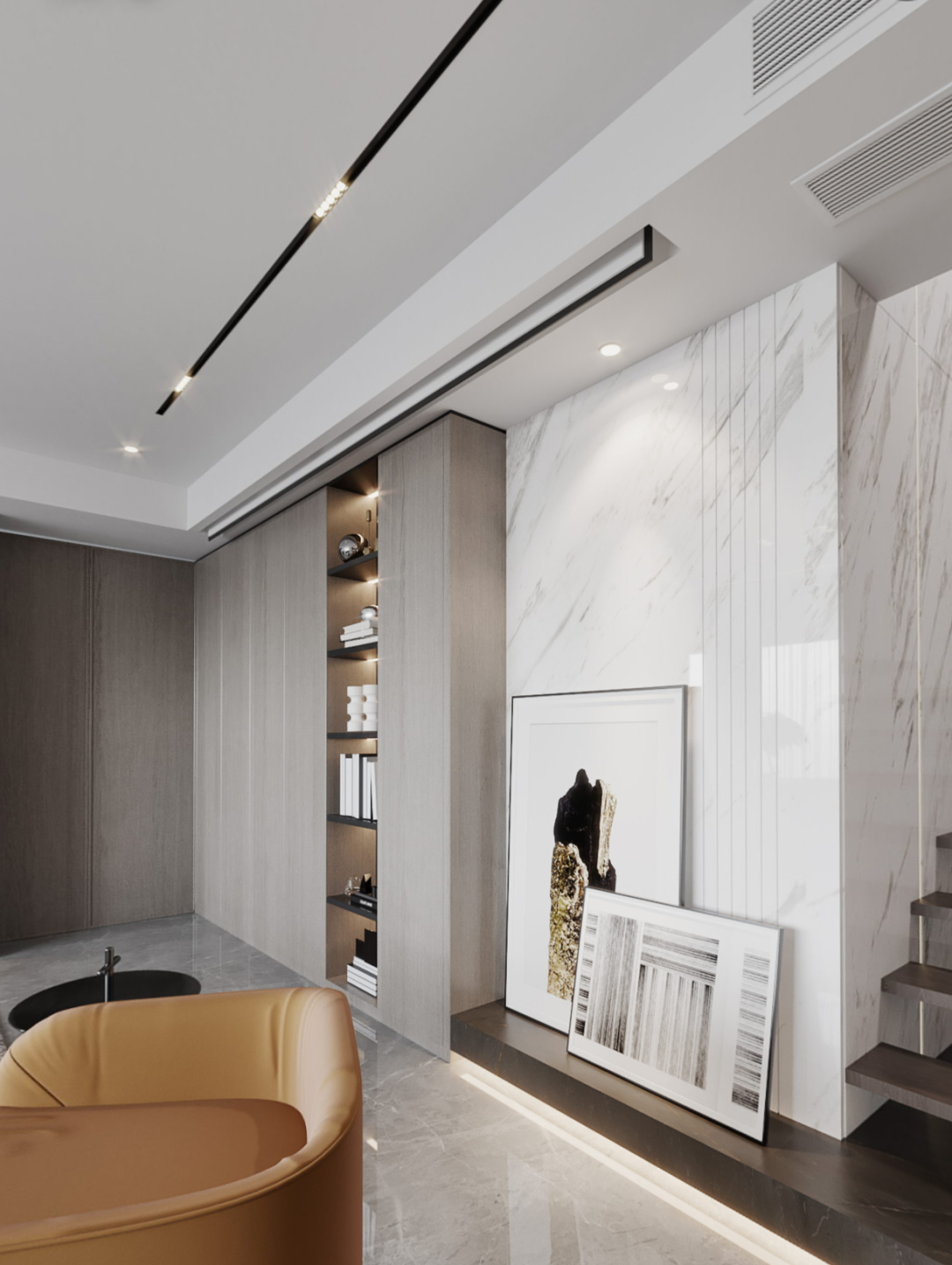 温州碧桂园珑悦 180m²现代简约之家,诠释高级灰的魅力-49