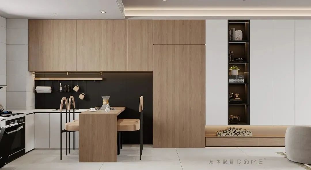 原木简约私享空间设计丨中国天津丨天津东木设计·花青陈设-56