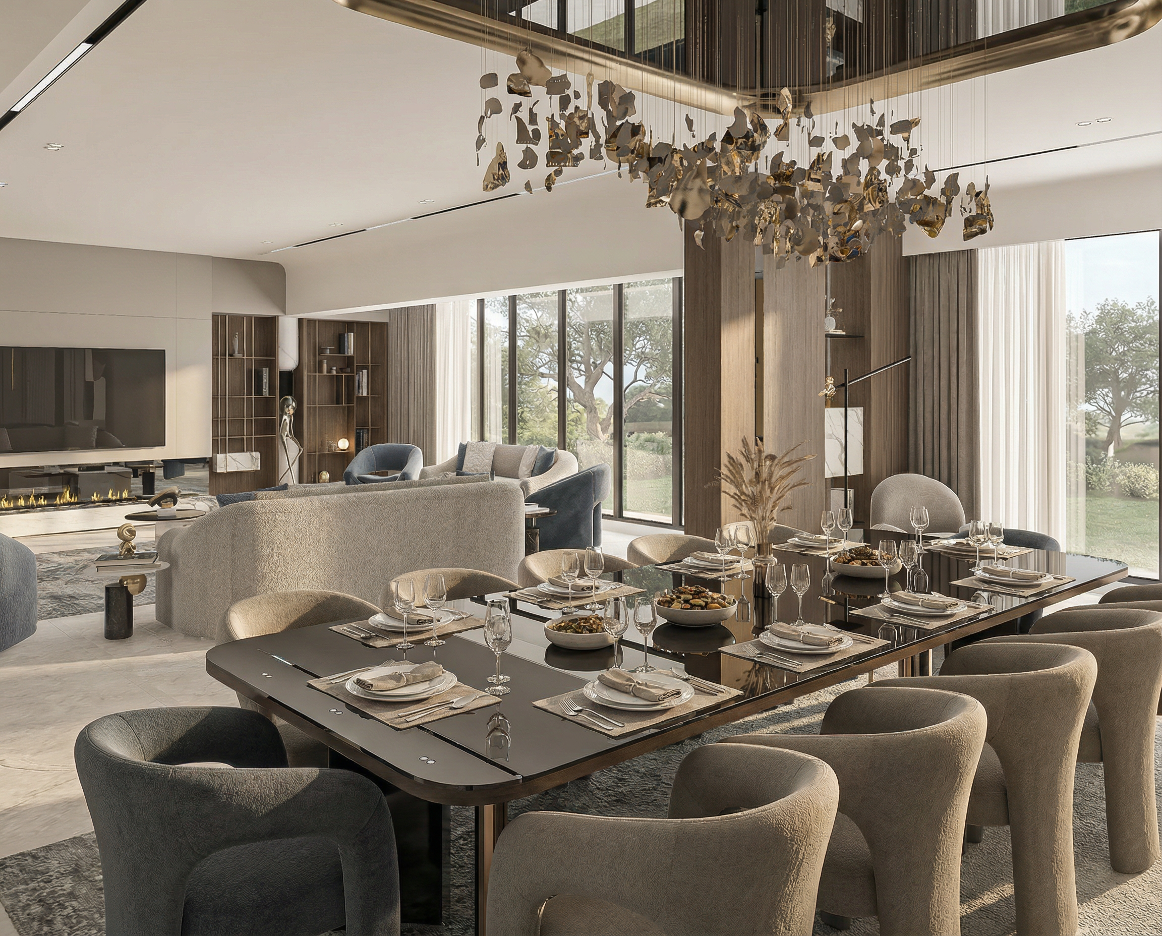 Luxury neoclassic recetion-10