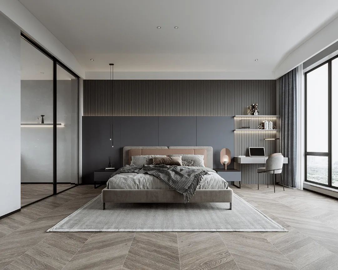 深色魅力 · 东莞万科皇马郦宫的现代家居艺术丨中国东莞丨DP 设计-102