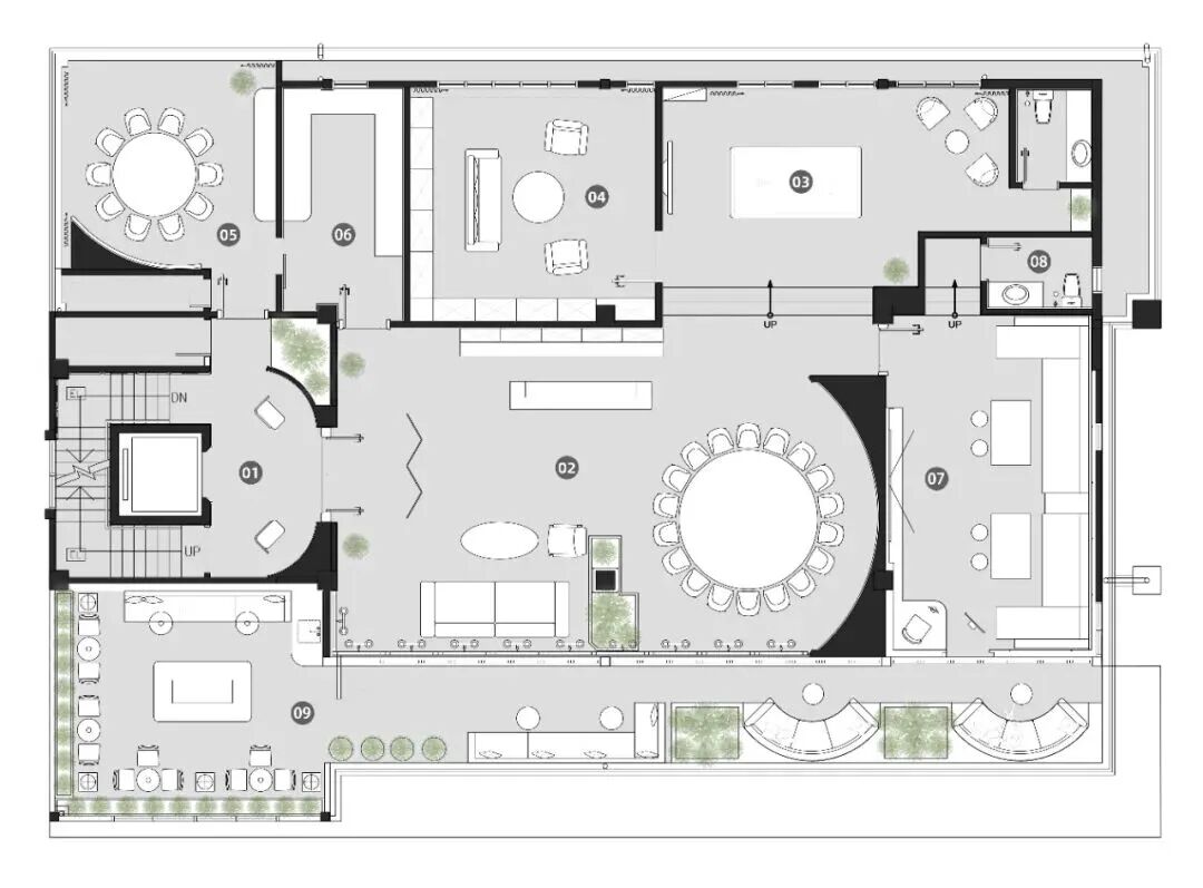 爵粤餐厅丨马来西亚吉隆坡丨SDS在目设计-12