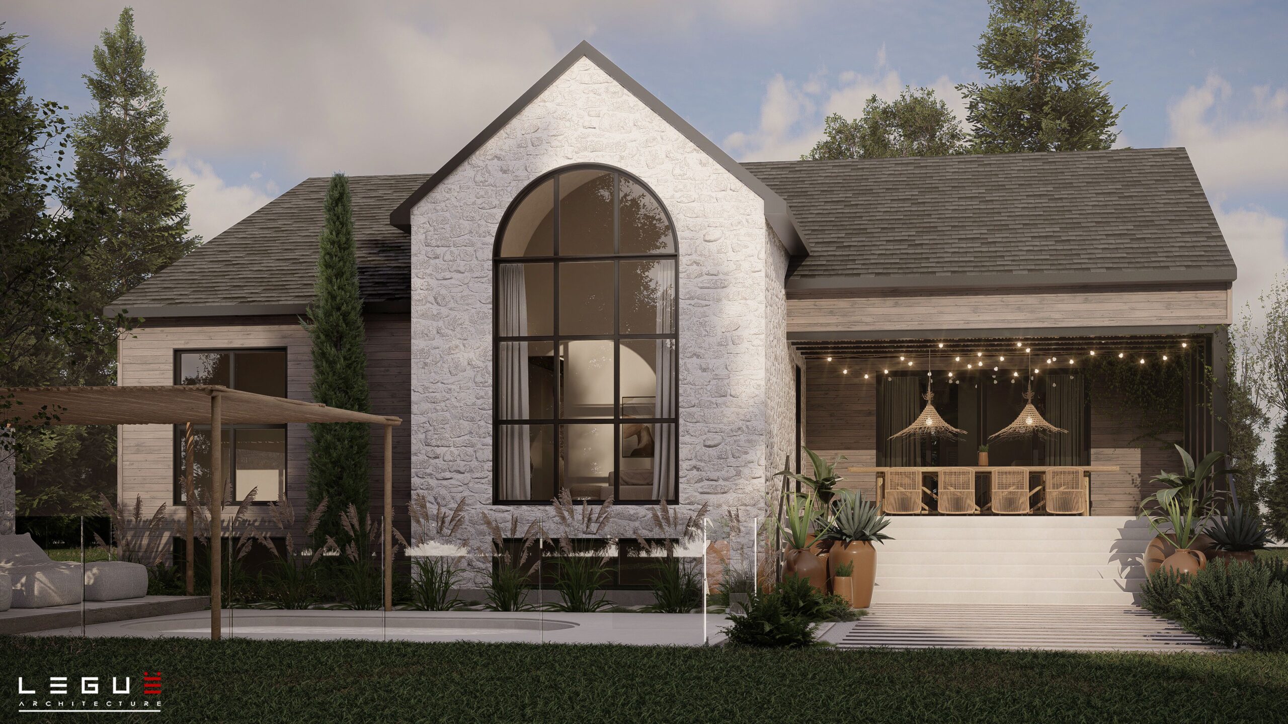 房屋平面图 Ë·245A丨Leguë Architecture-46