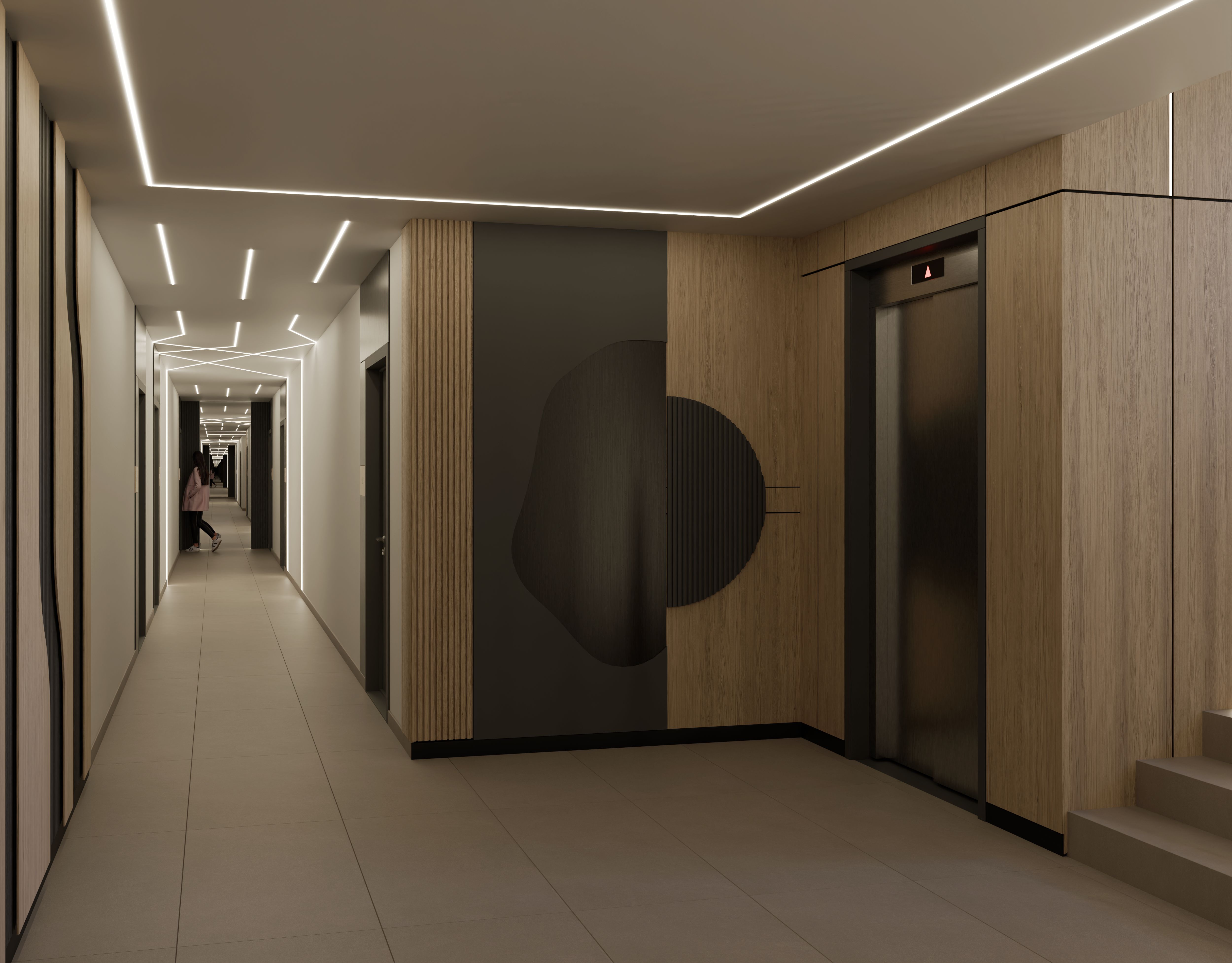 某住宅综合体入口及公共区域设计-24