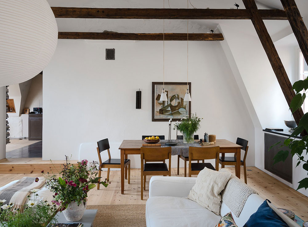 斯德哥尔摩乡村风格顶层公寓-8