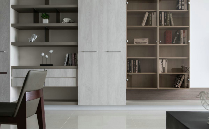 82㎡现代简约宅邸 | 明亮采光与收纳整合的南邑设计-6