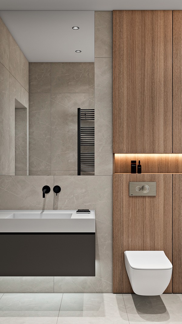 270㎡简约风公寓设计 既舒适又大气-11