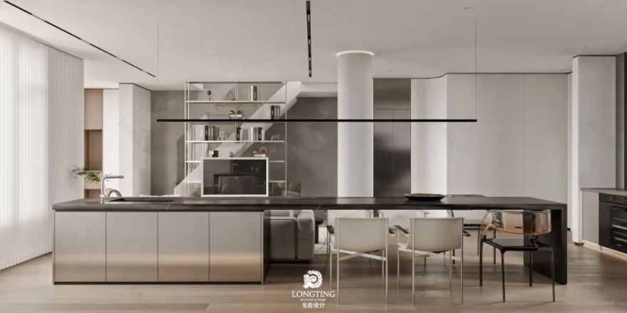 湖州府现代简约排屋设计丨中国湖州丨陈会斌-53