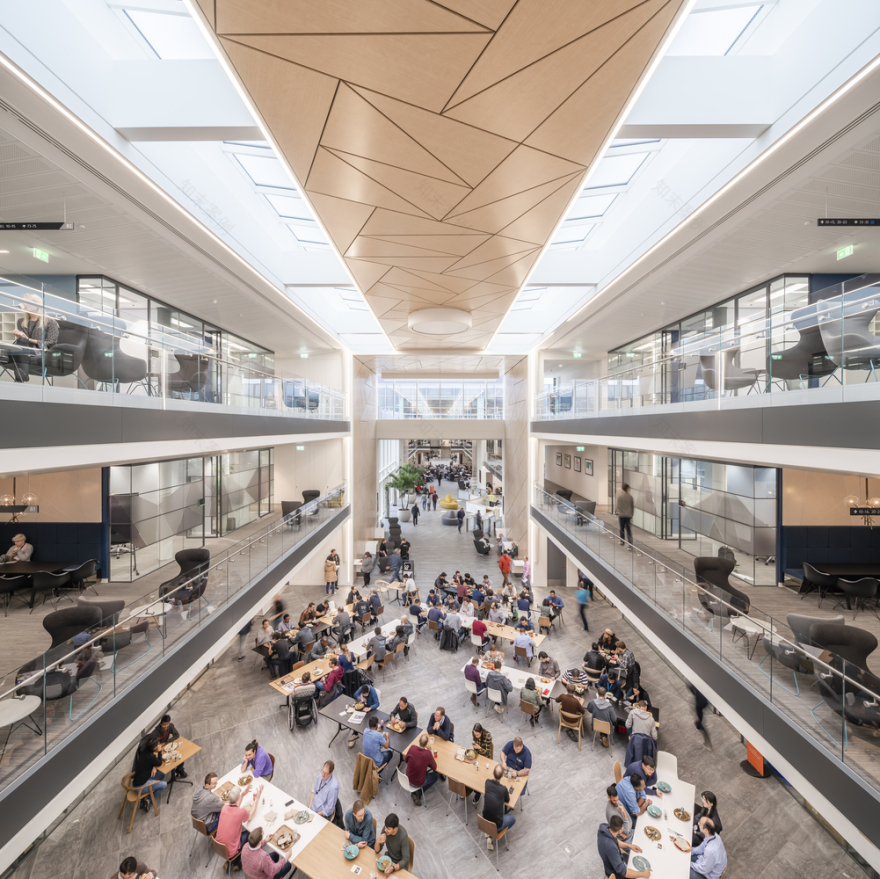 科技巨头 ARM 新总部,硅晶体结构灵感设计-32