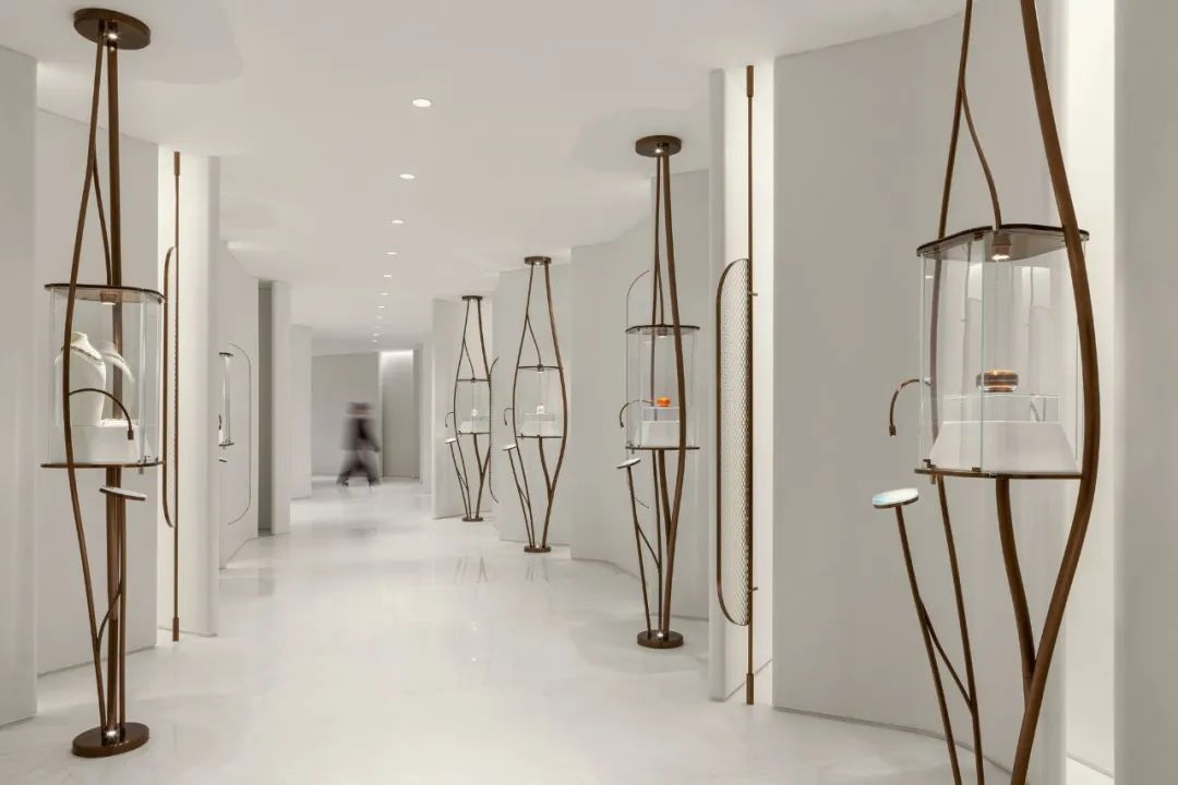 花西子「隐园」全球首家线下旗舰店丨中国杭州丨leaping creative 立品设计-56