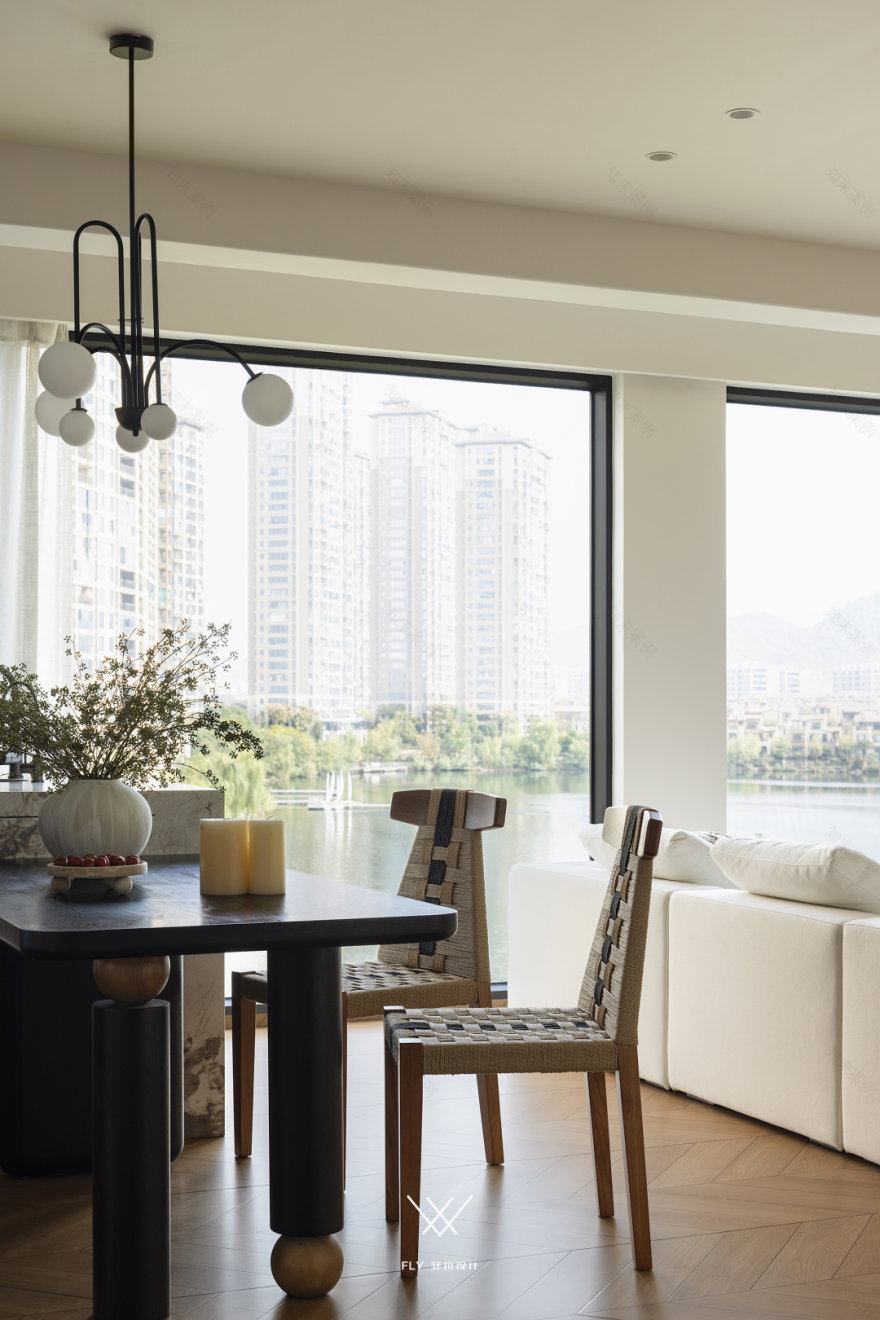 轻法&中古邂逅的湖景养老房设计丨中国杭州丨菲拉设计-43