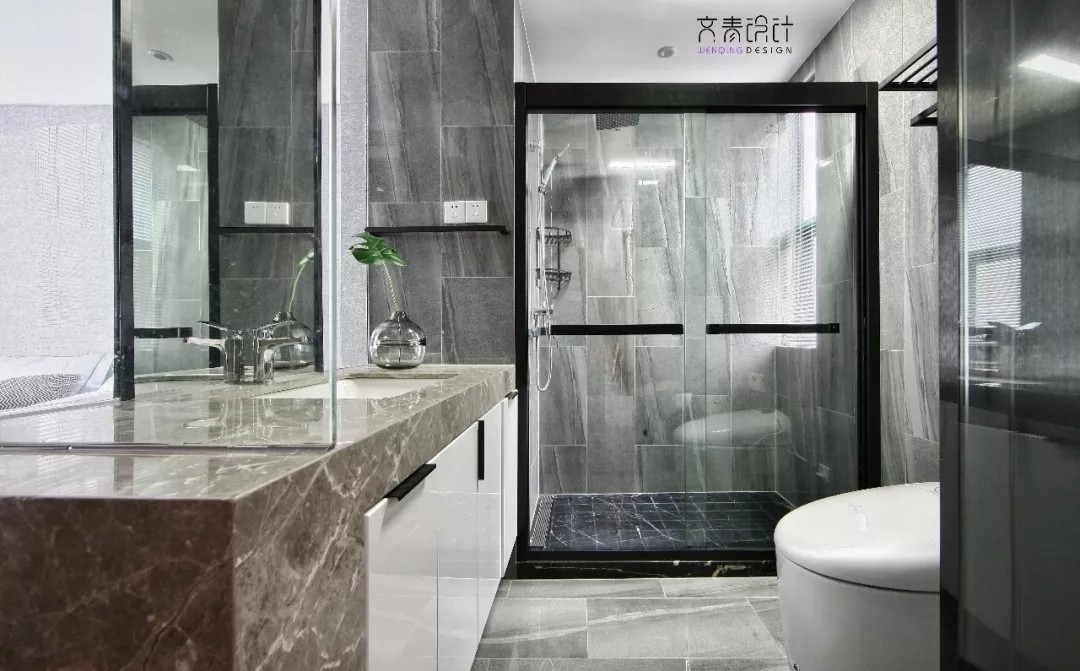 《朋友》140㎡轻奢现代住宅 文青设计-27