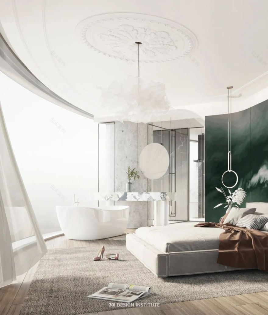 广州天誉半岛 440㎡现代轻奢大平层设计丨中国广州-29