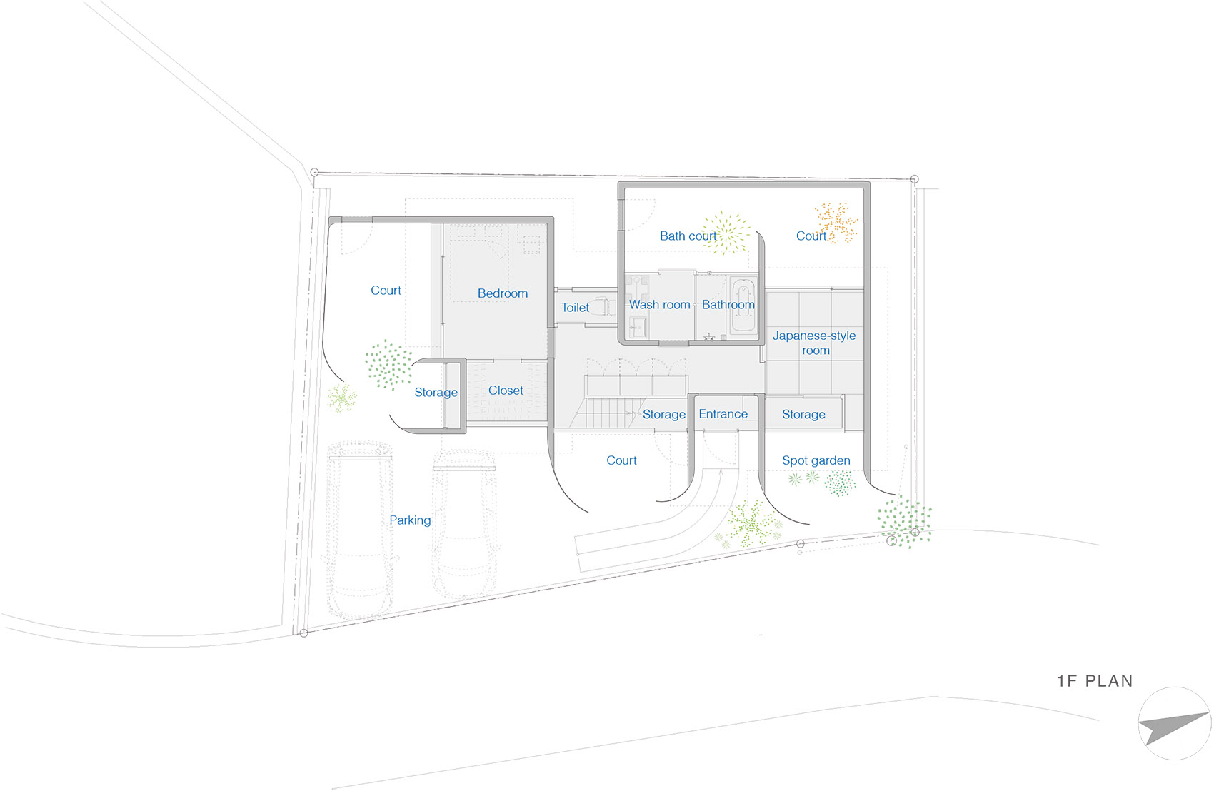柱座住宅，日本 / y+M design office-49