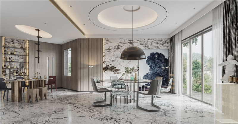 新湖香格里拉 | 现代中式宜居环境设计-5