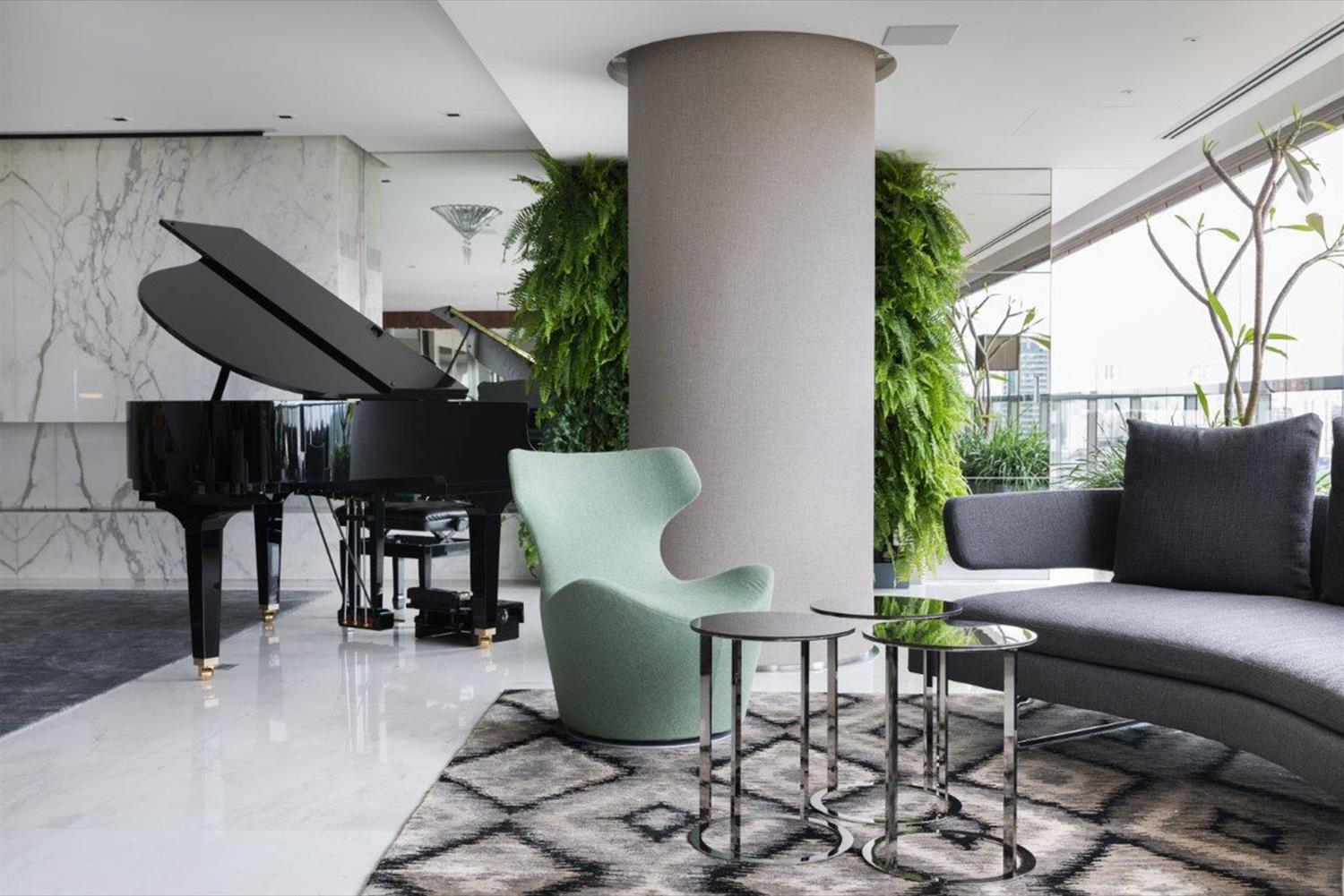 巴西 Campo Belo 公寓 | 融合自然与艺术的现代家庭住宅设计-7