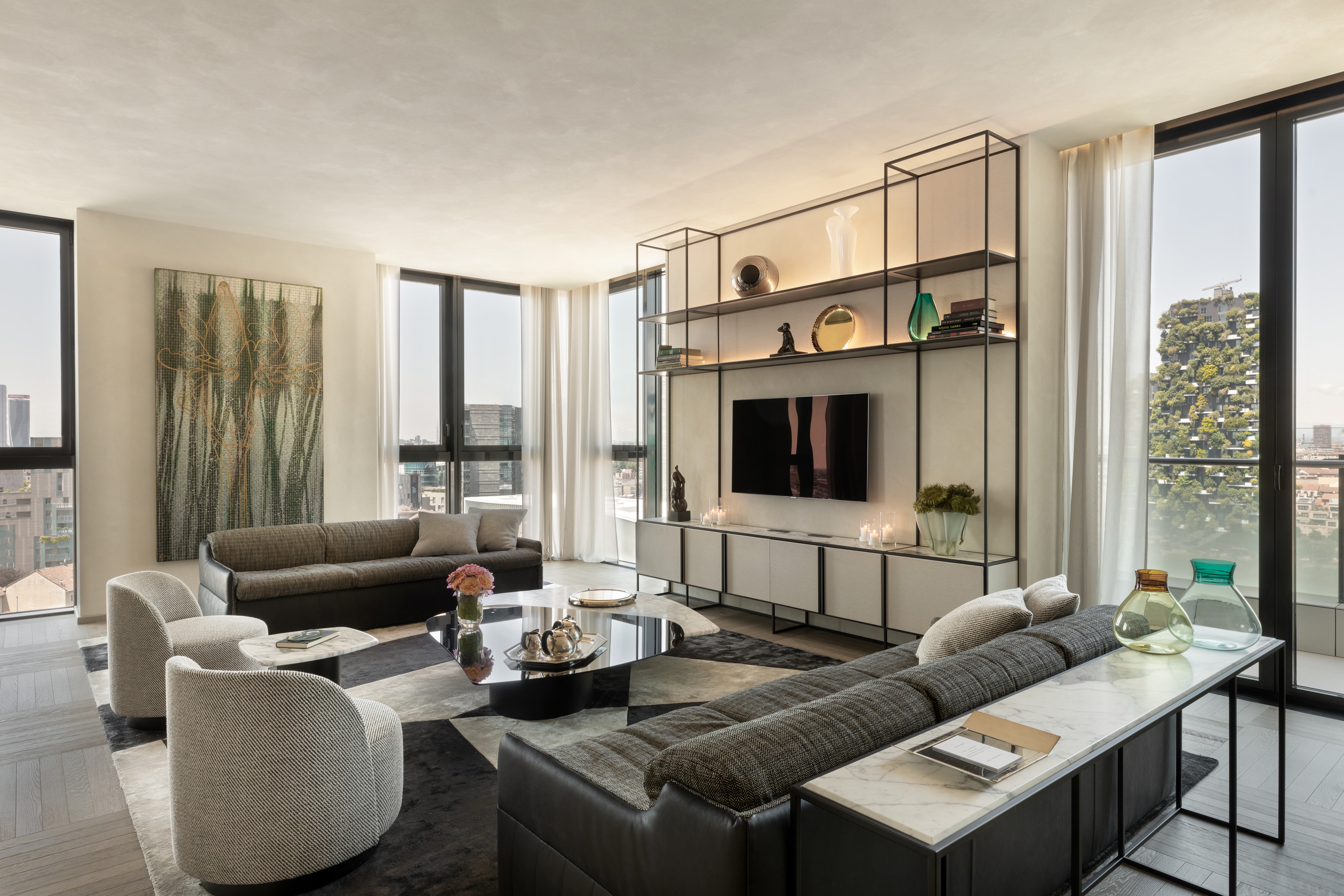 米兰地标建筑里的混搭艺术空间-7