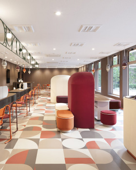 日本 docomo 商店和体验空间丨nendo