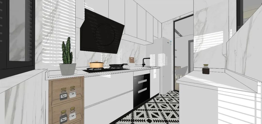 广州 64㎡小户型改造，9 步打造舒适生活空间-106