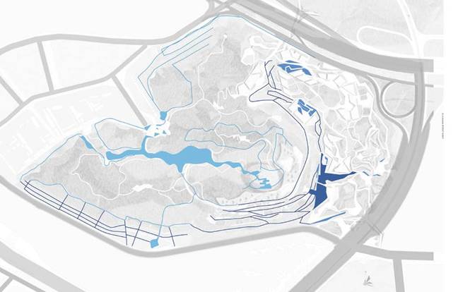 被切割的安托山，基于场地特征的景观设计-44