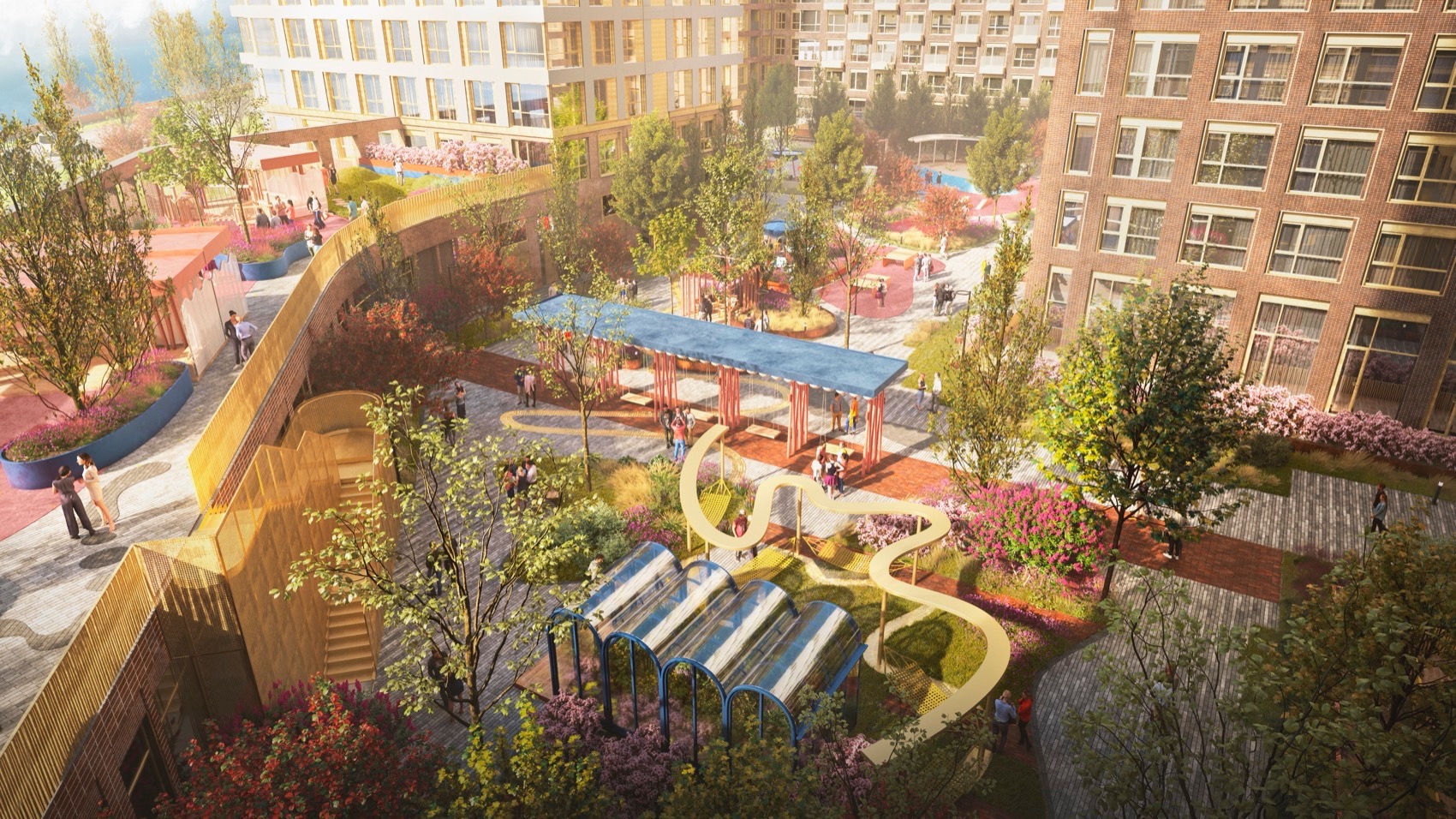 WOW住宅区庭院丨俄罗斯莫斯科丨建筑事务所VESCH!-52