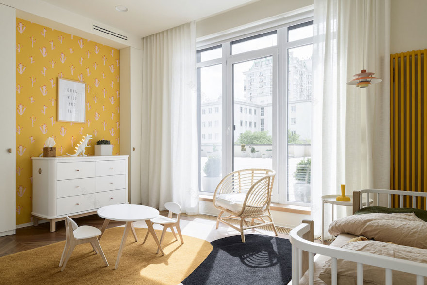 乌克兰基辅温馨现代大宅设计-13