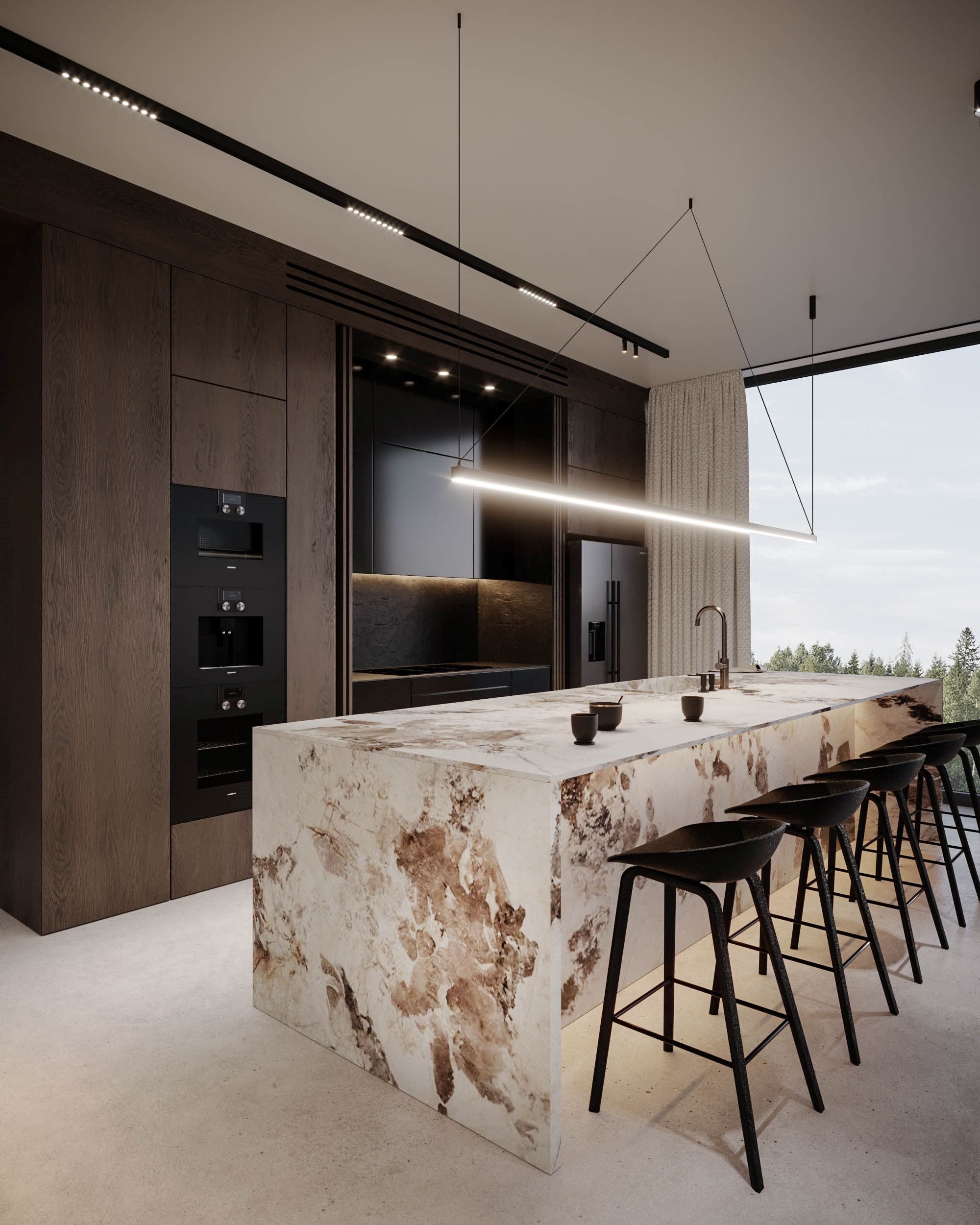 位于斜坡上的MODEKO·STUDIO设计的别墅室内项目丨MODEKO.STUDIO（Paweł Łęczycki）-29