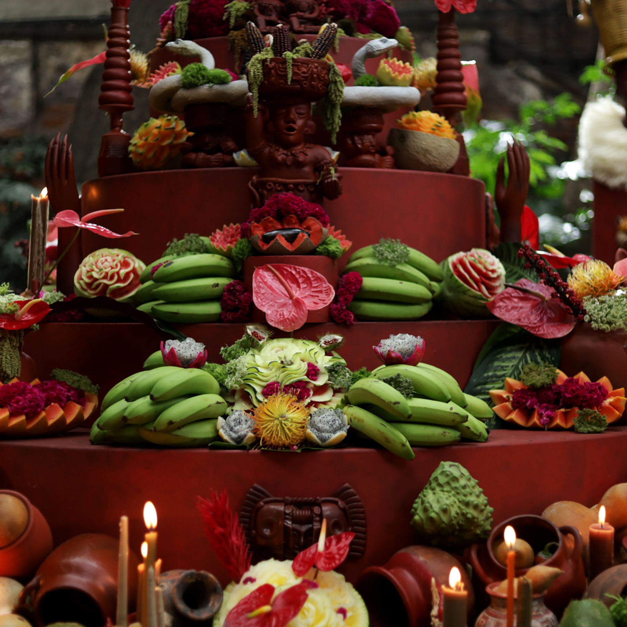 感官祭坛 | Orly Anan 为墨西哥餐厅 Pujol 打造的多感官装置艺术-0