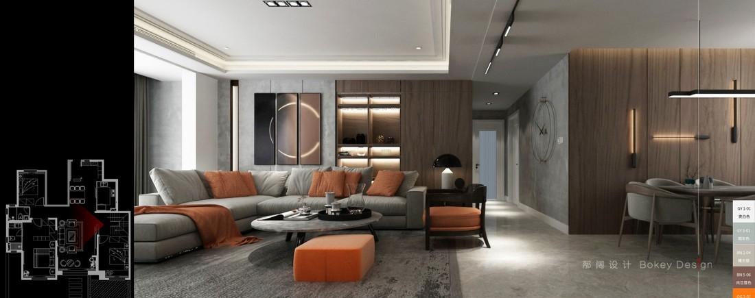 橙色时光——温馨居家空间设计-1