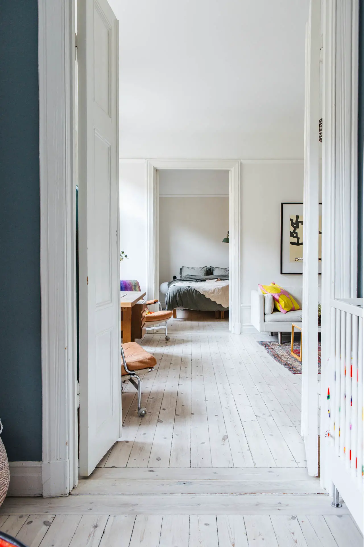 复古彩绘的 88 平米温馨家庭公寓-17