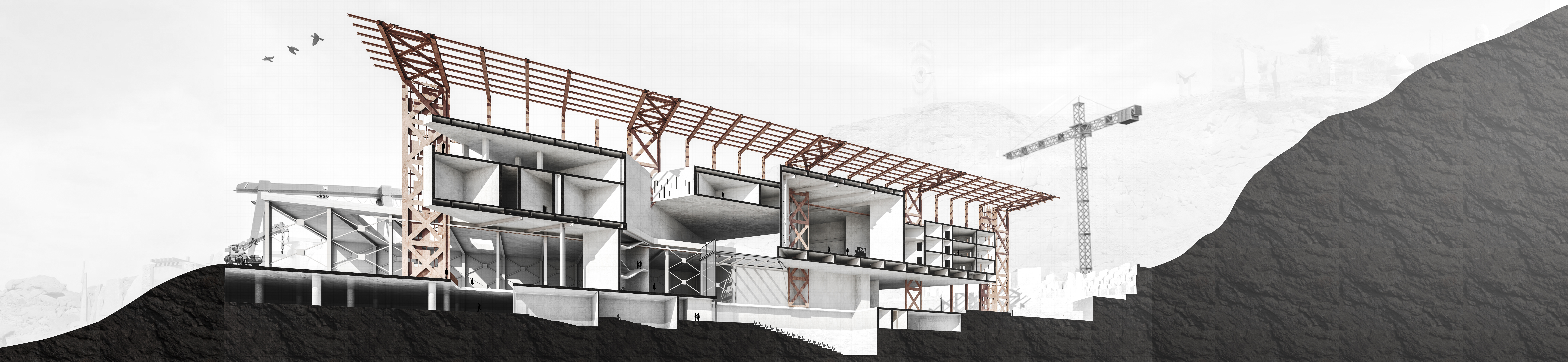 自给自足的采石场丨埃及阿斯旺丨Mahmoud Amgad-23