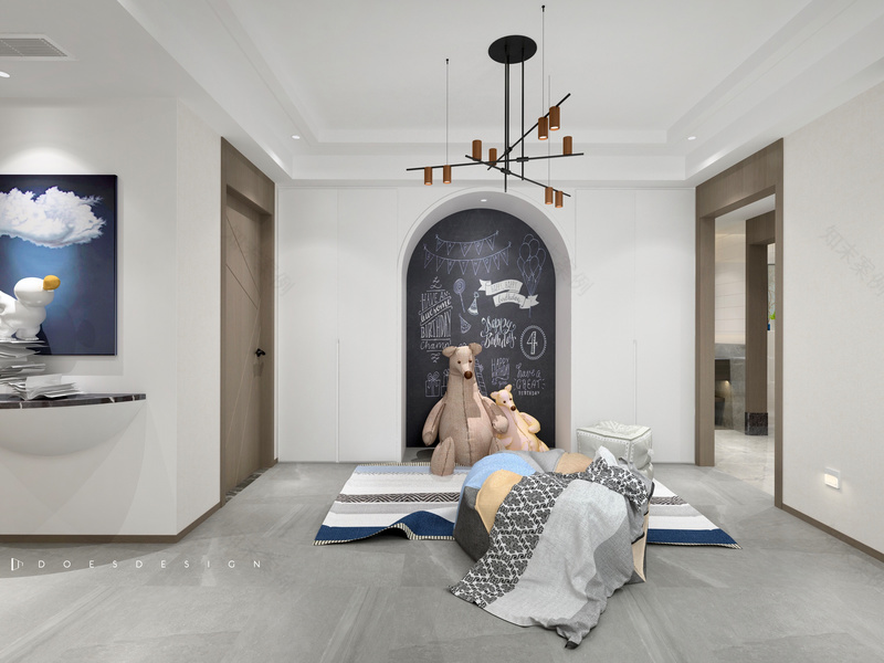 二宝之家 · 多功能儿童房设计-27