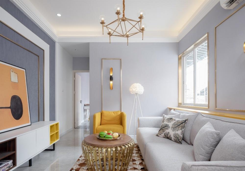 90㎡现代简约家居,高品质生活体验-8