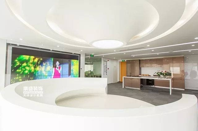 康盛装饰┃1500㎡极简办公空间本•色，打造科技与艺术的人文价值-43