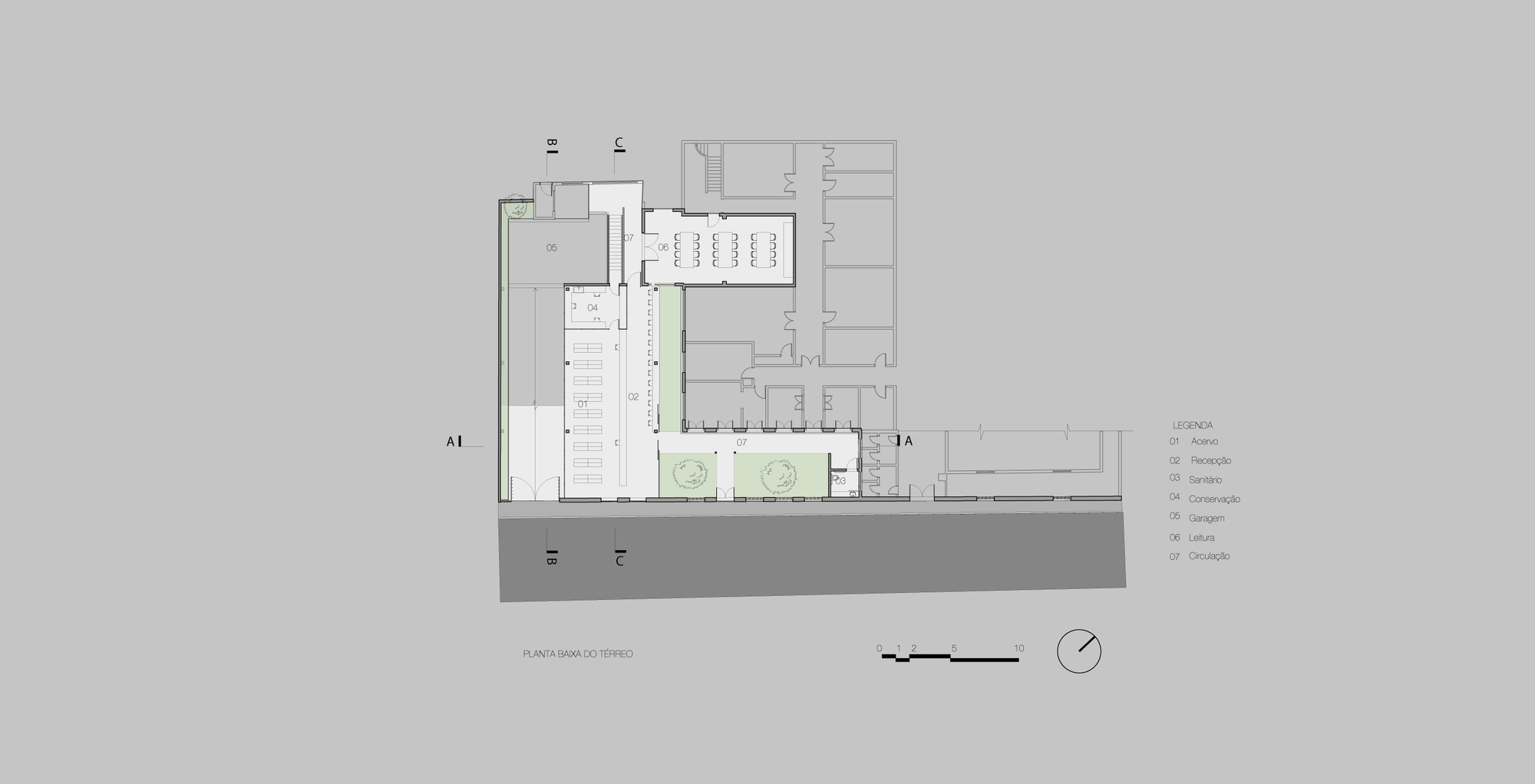 重塑城市街景的巴西 Diocesan Archive 别墅改造-6