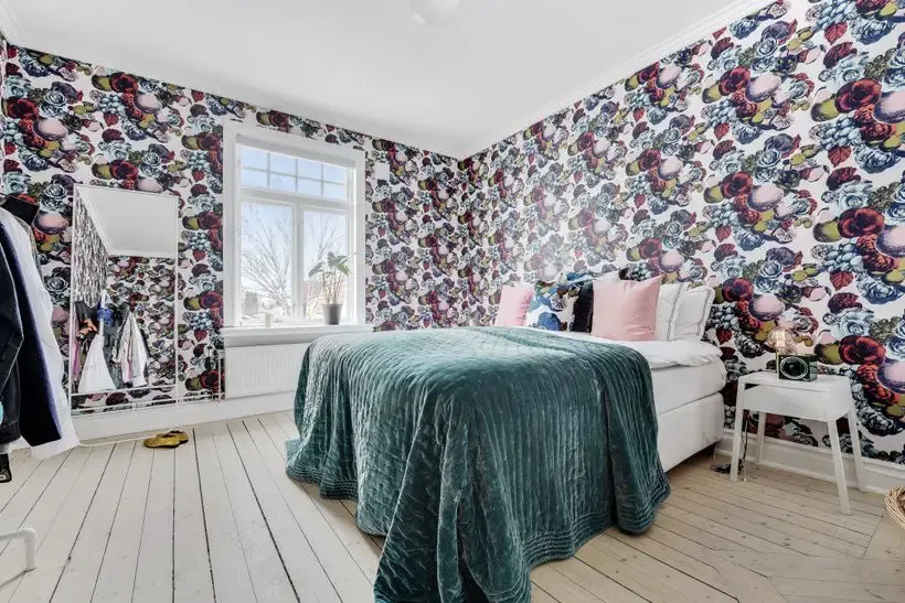 童话色彩的瑞典小屋 | 粉嫩外表引人入胜-12