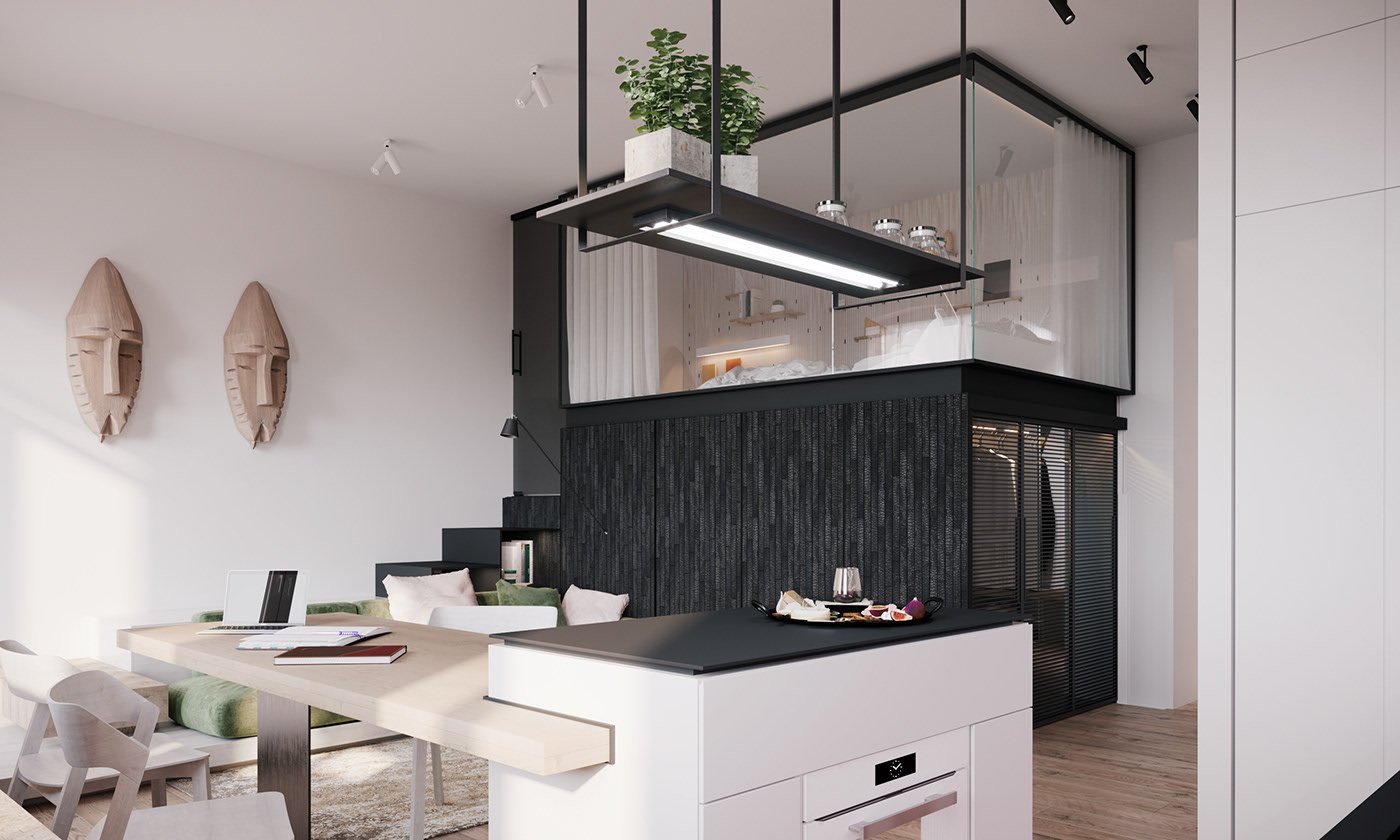 砖墙+原木，有序沉稳的生活基调-7