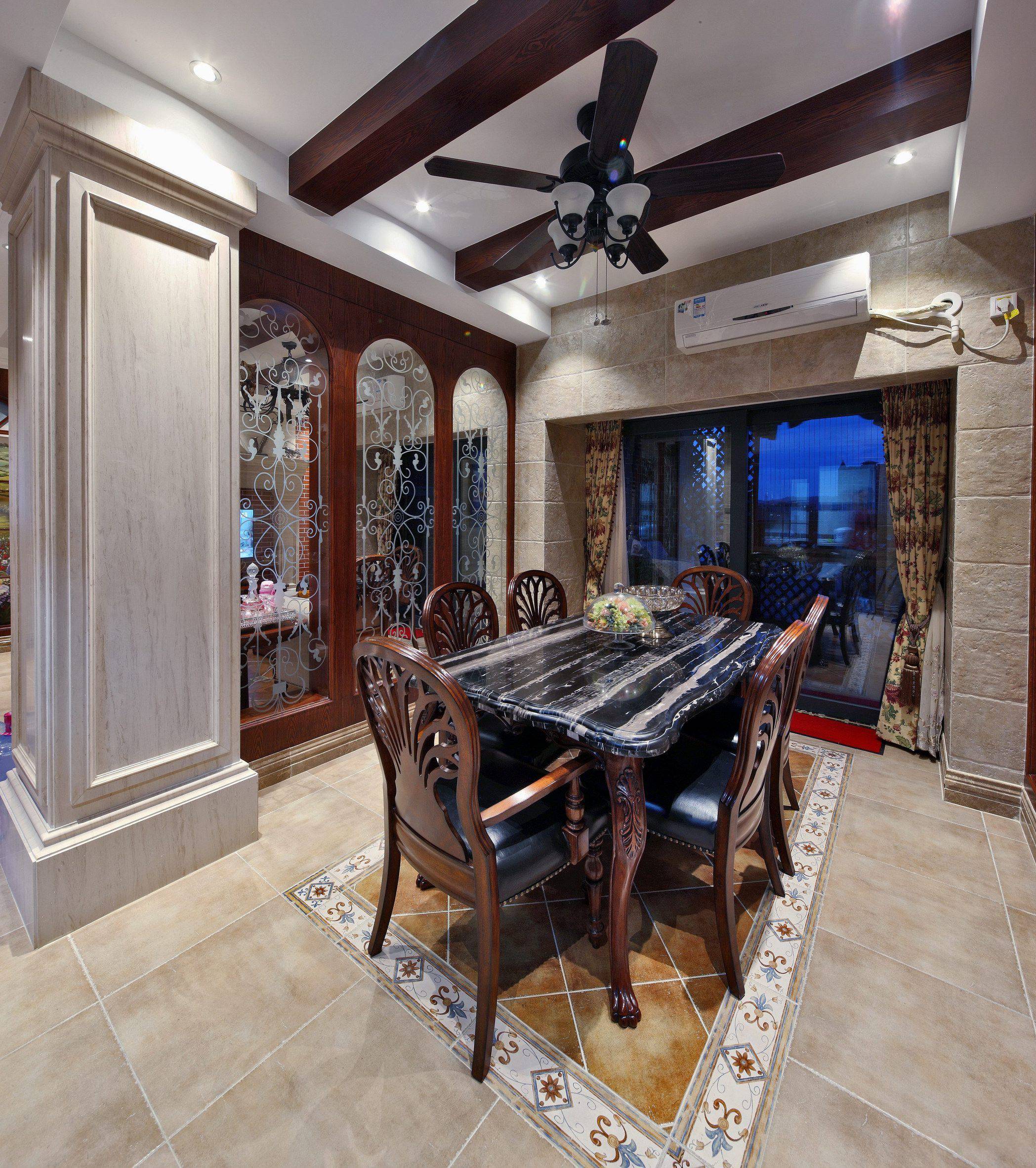 深圳慢城美式风格家居    白益森设计作品-4