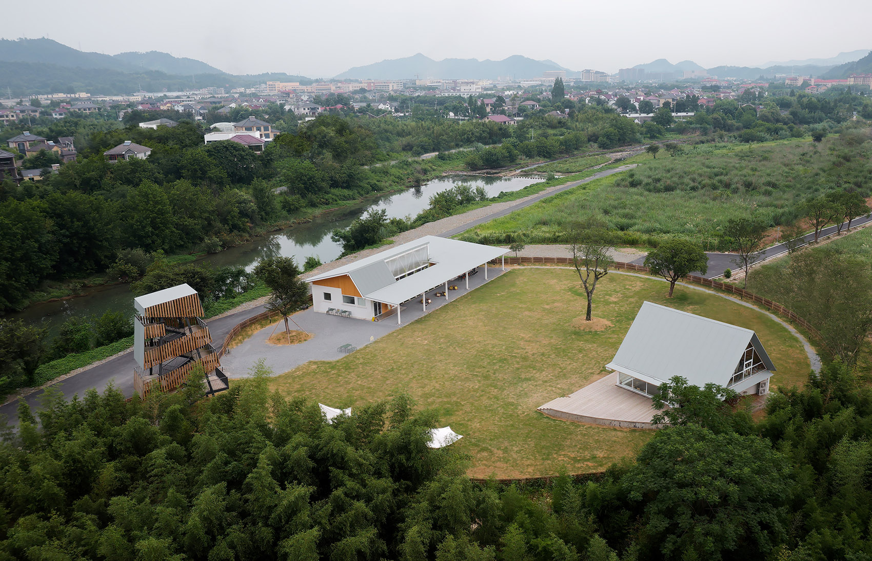 湖州溪南村小而美咖啡营地微聚落丨中国湖州丨体集建筑-7