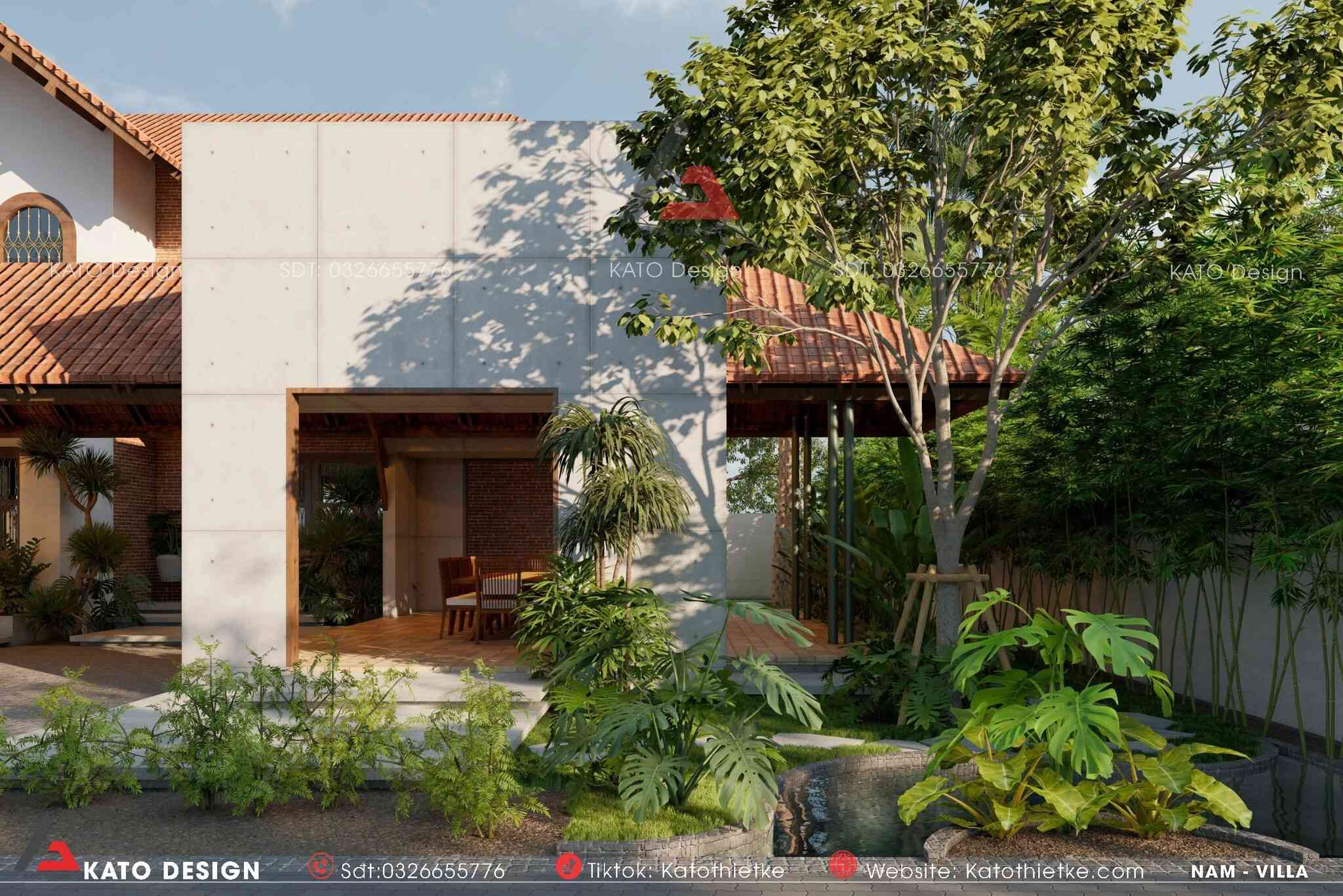 由于Nam villa不是常见的、有明确固定含义的短语，Nam可能是人名、地名等专有名词，仅从这两个词难以准确判断其确切意思，因此无法提供准确翻译 丨KATO Thiết Kế-2