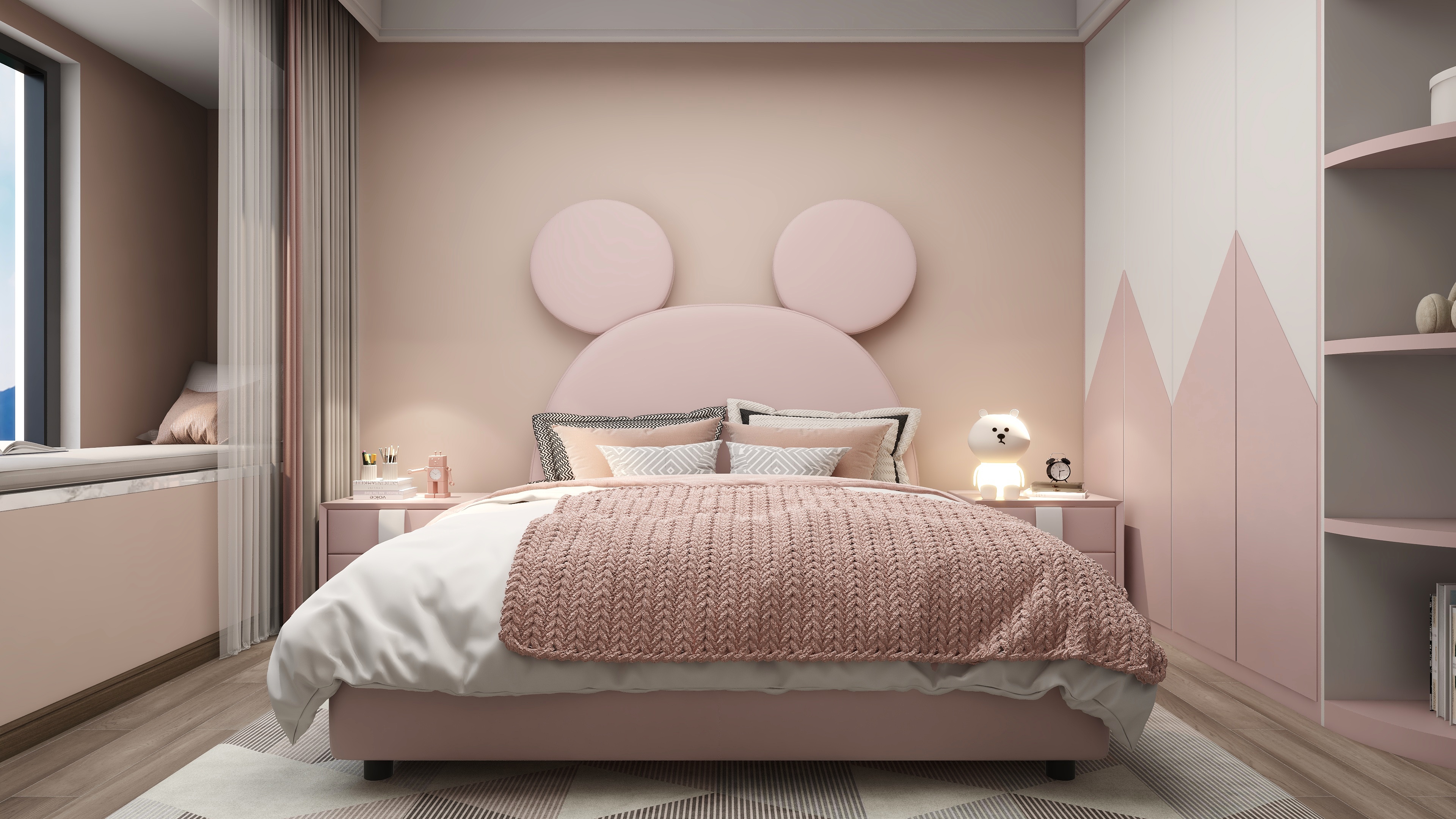 现代轻奢风格温馨之家-35