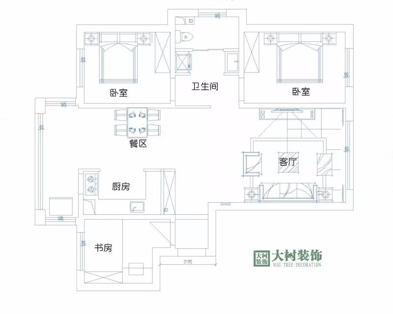 爱达尊御 | 温柔优雅的美式三居室设计-7