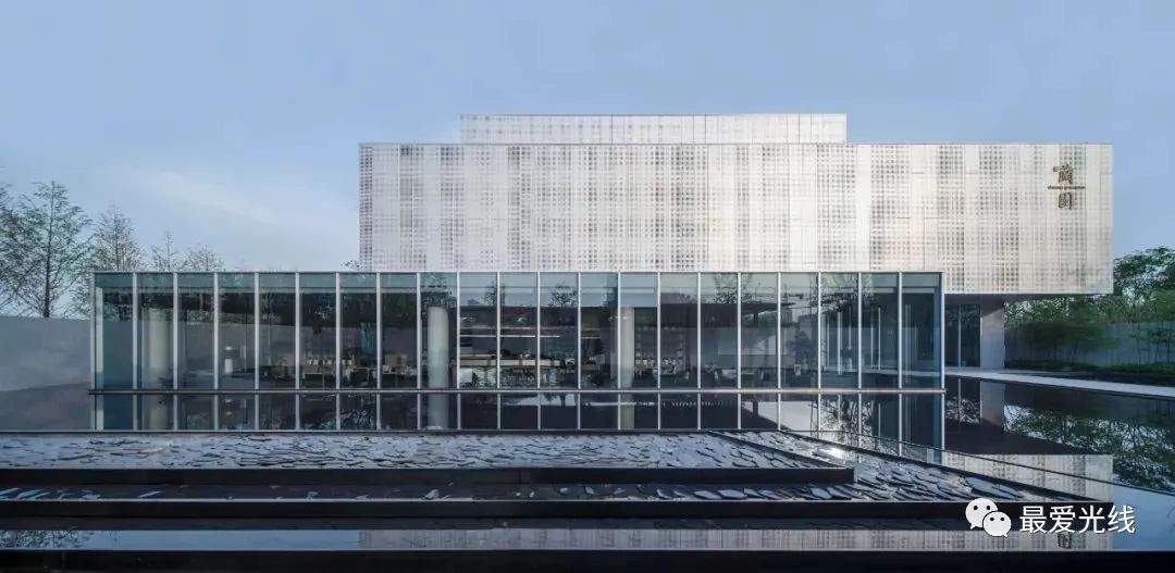 穿孔板幕墙照明设计 · 虚实之间的兰园项目丨中国浙江丨杭州城理建筑规划设计有限公司-3