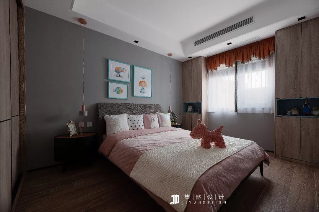 集韵设计|| 西安 160㎡现代简约之家,藏匿收纳空间的秘密-132