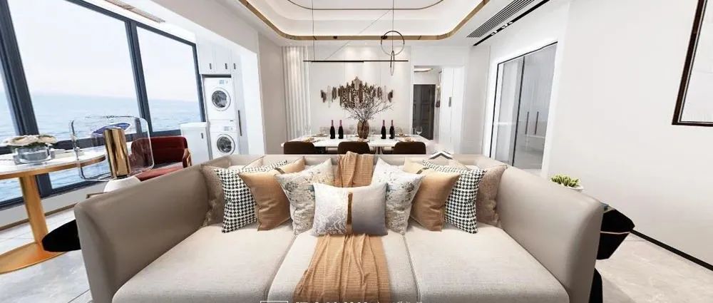 珠海华发国际商务中心现代轻奢风,冷热碰撞的优雅空间-85