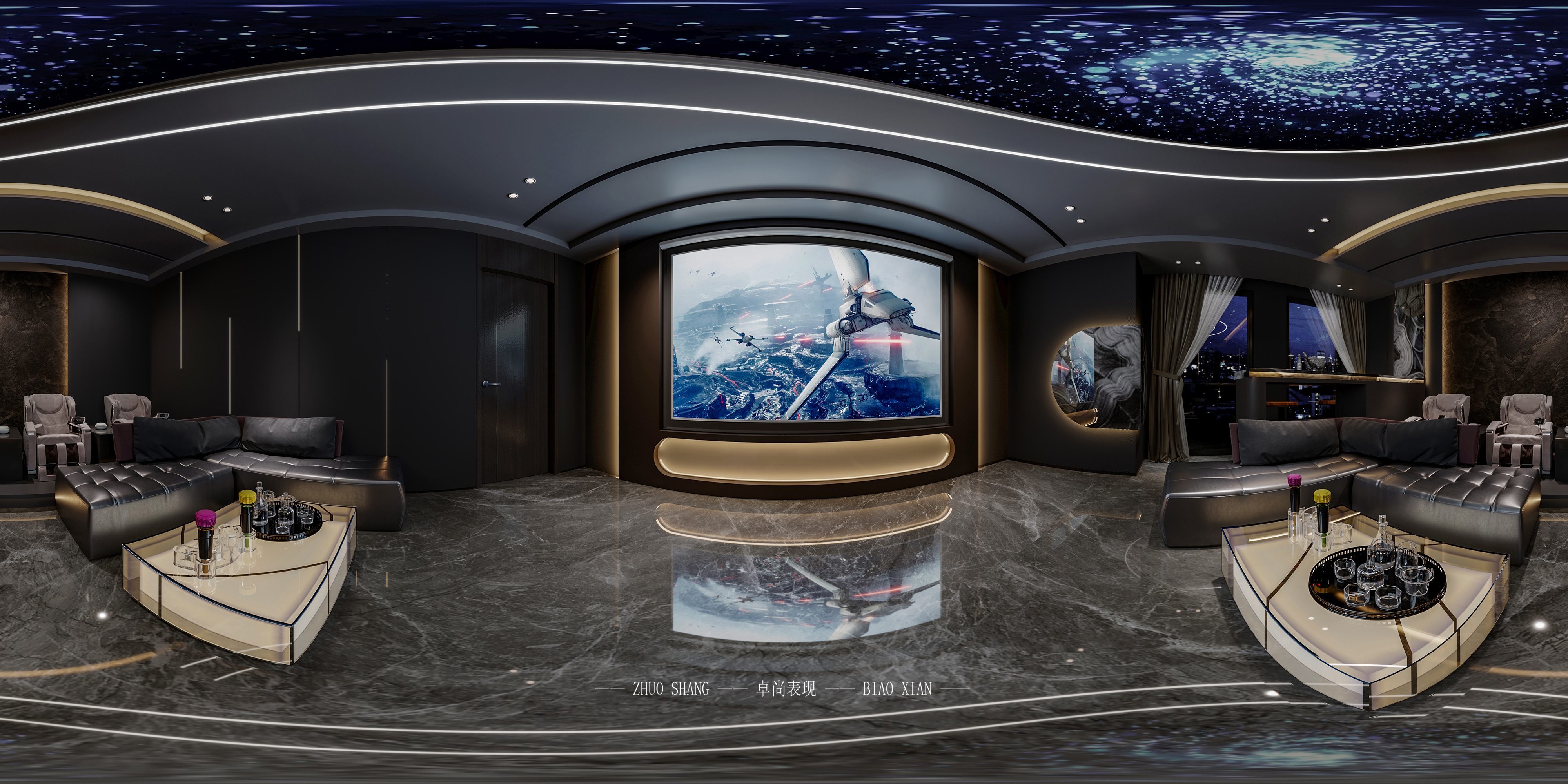 卓尚表现|现代风格  家装-4