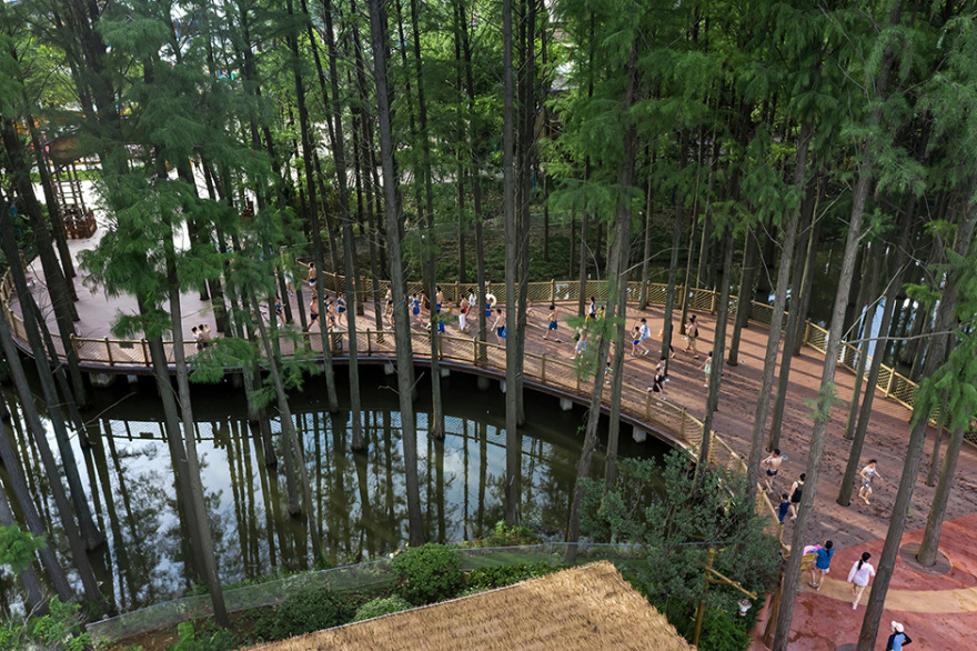 Playa Maya "Forest Adventure" in Wuhan Happy Valley - La V-onderland - L&A GROUP | To Create a Better Environment-46